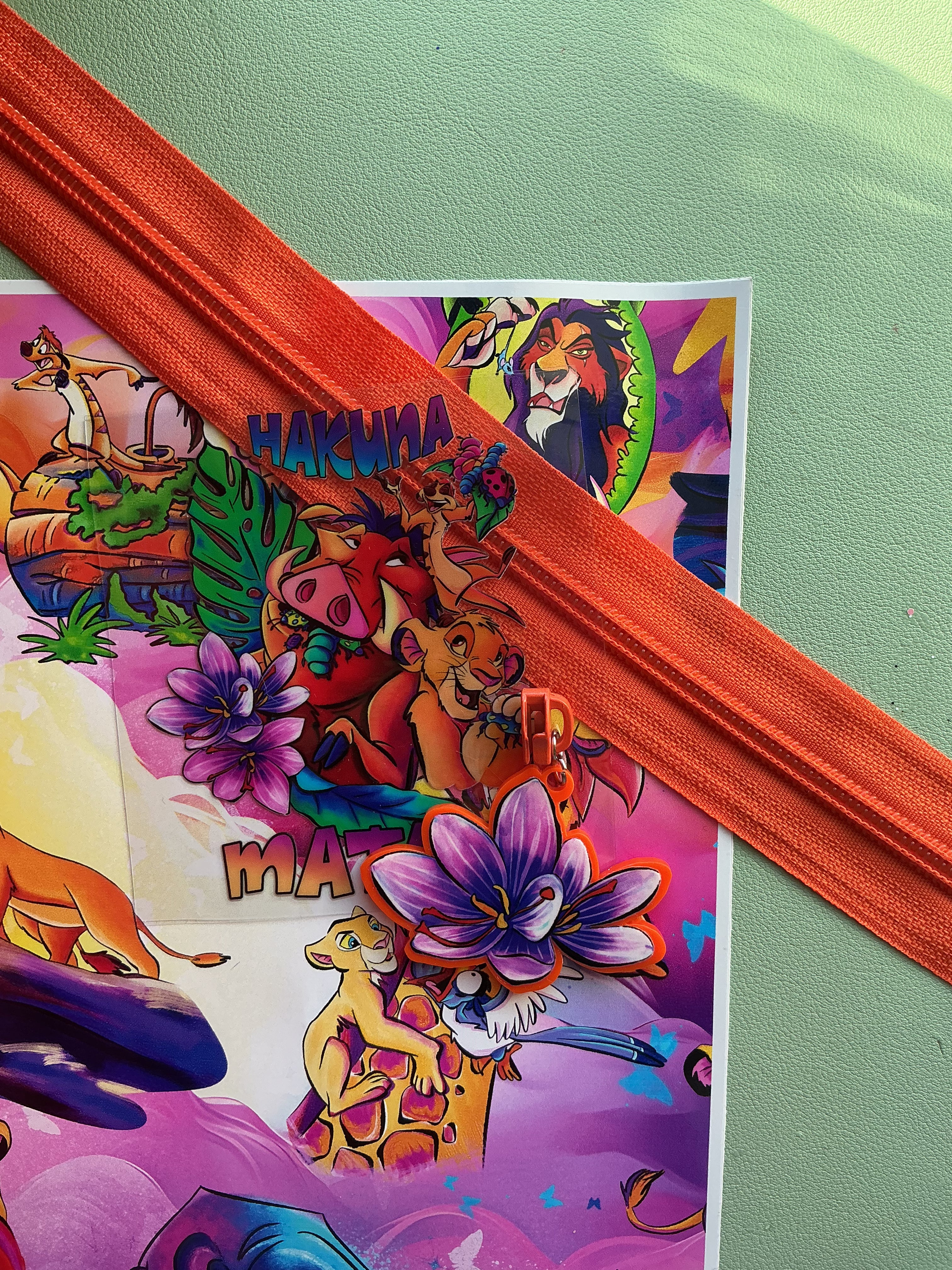 Zipper Lion king