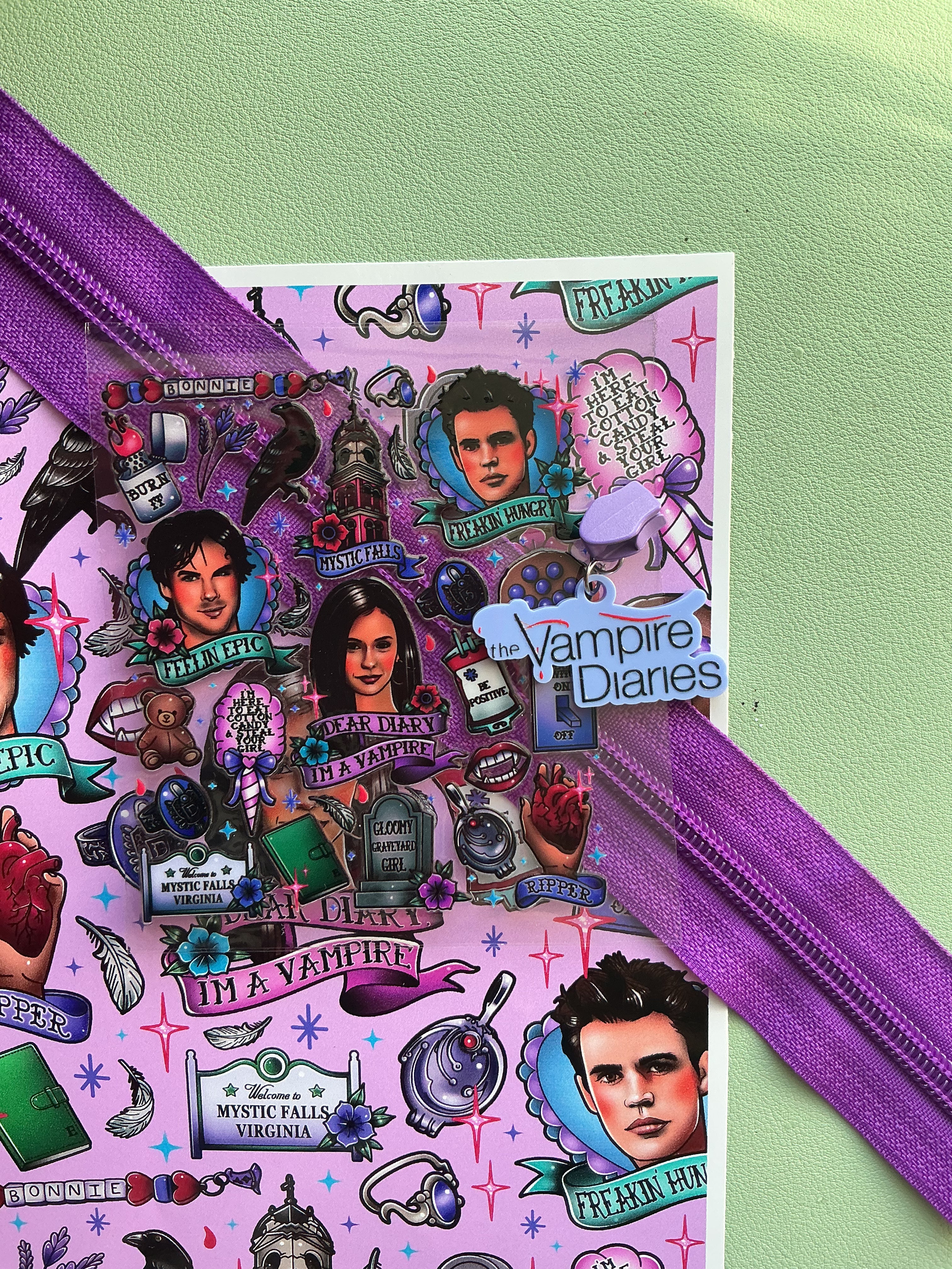 Zipper Vampire Diaries