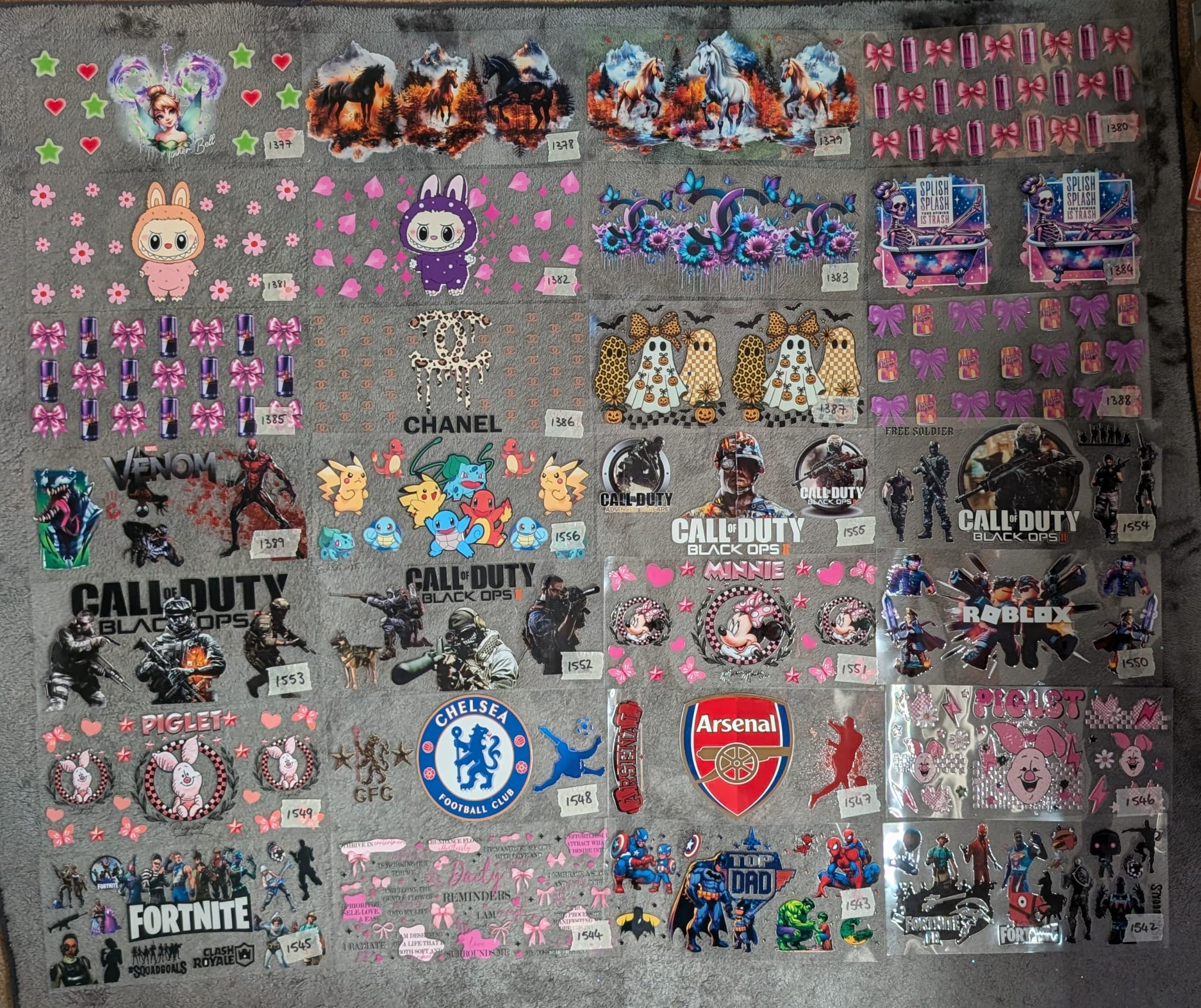 1377-1389 & 1556-1542 Wraps